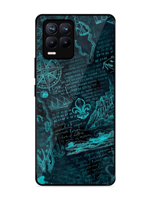 Nautical Notebook Glossy Soft Edge Case for Realme 8 (4G) Chachhi