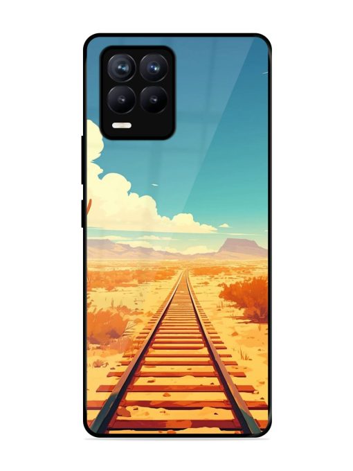 Endless Horizon Glossy Soft Edge Case for Realme 8 (4G) Chachhi