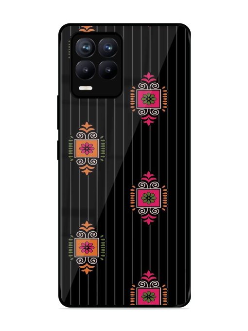 Ornate Elegance Glossy Soft Edge Case for Realme 8 (4G) Chachhi