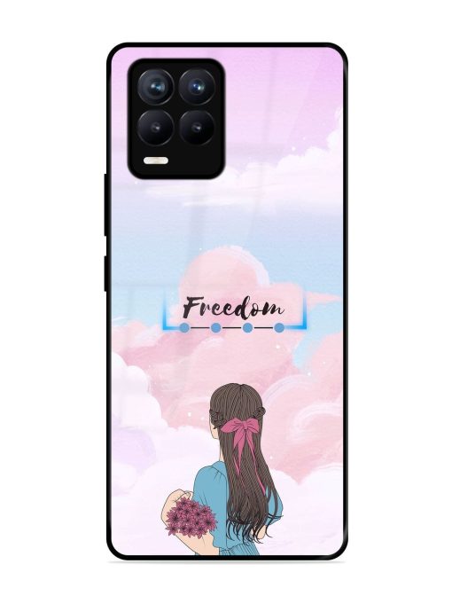 Skyward Dreams Glossy Soft Edge Case for Realme 8 (4G) Chachhi