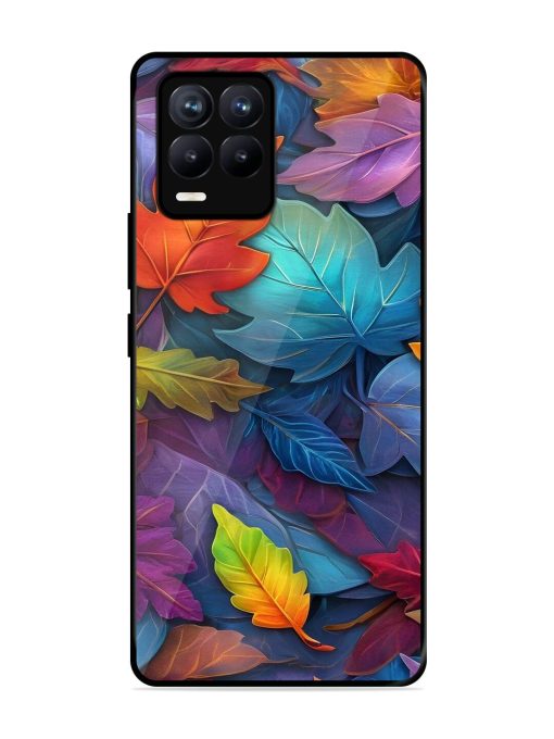 Autumn'S Embrace Glossy Soft Edge Case for Realme 8 (4G) Chachhi