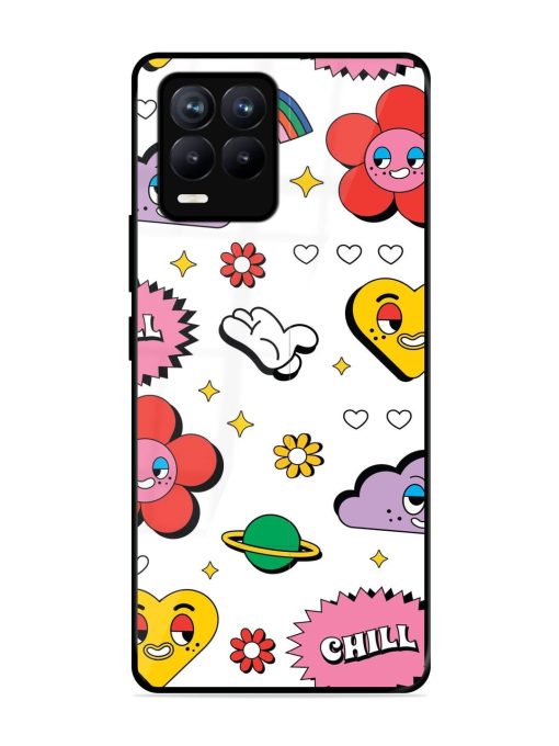 Whimsical Wonderland Glossy Soft Edge Case for Realme 8 (4G) Chachhi