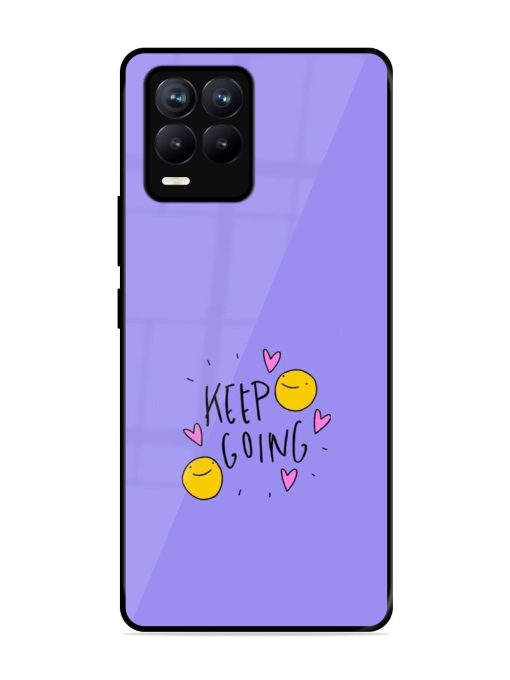 Smiling Through It All Glossy Soft Edge Case for Realme 8 (4G) Chachhi