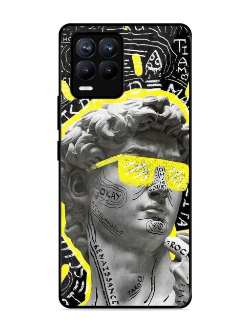 The Renaissance Rockstar Glossy Soft Edge Case for Realme 8 (4G) Chachhi