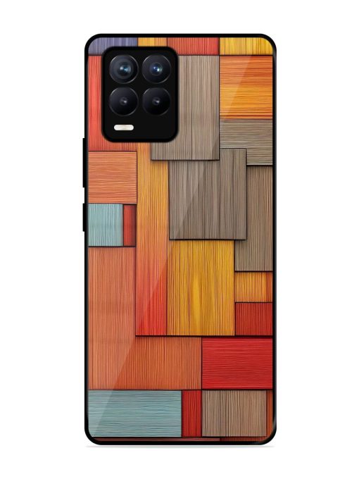 Woodsy Wonders Glossy Soft Edge Case for Realme 8 (4G) Chachhi