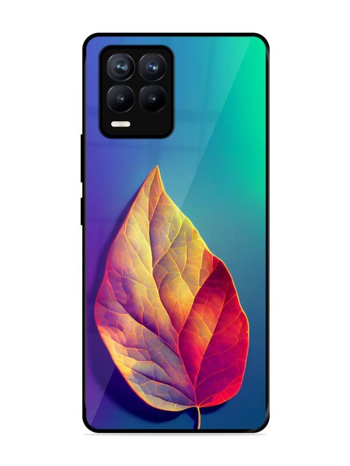 Autumn'S Embrace Glossy Soft Edge Case for Realme 8 (4G) Chachhi