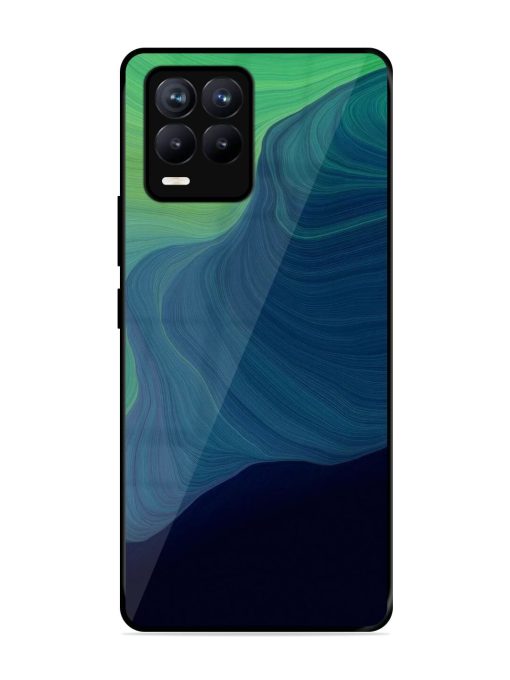 Oceanic Dreams Glossy Soft Edge Case for Realme 8 (4G) Chachhi