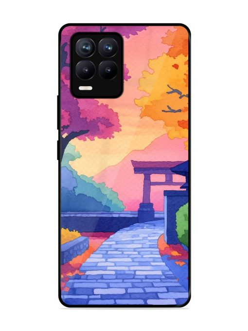 Autumnal Serenity Glossy Soft Edge Case for Realme 8 (4G) Chachhi