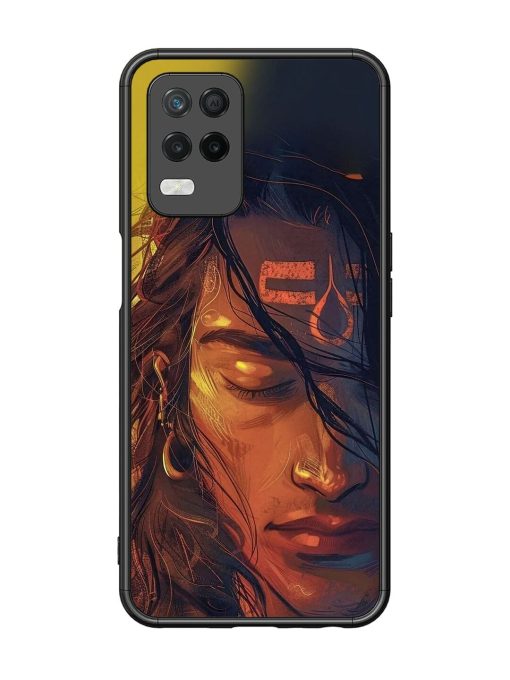 Tranquil Shiva Glossy Soft Edge Case for Realme 8 (5G) Chachhi