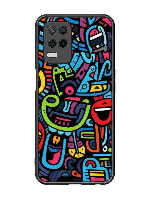 Doodlephoria Glossy Soft Edge Case for Realme 8 (5G) Chachhi