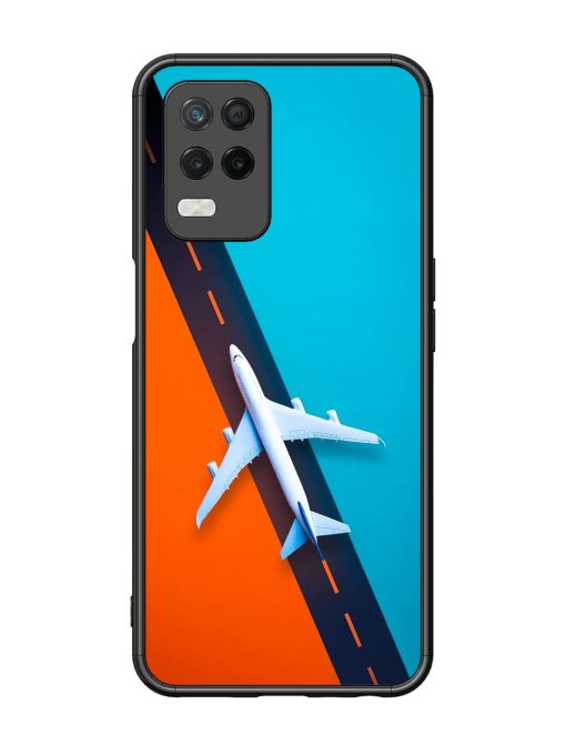 Skyward Bound Glossy Soft Edge Case for Realme 8 (5G) Chachhi