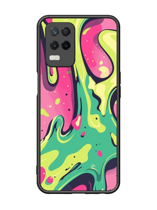 Gooey Grooves Glossy Soft Edge Case for Realme 8 (5G) Chachhi