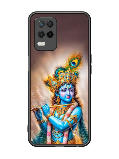 Divine Krishna Glossy Soft Edge Case for Realme 8 (5G) Chachhi