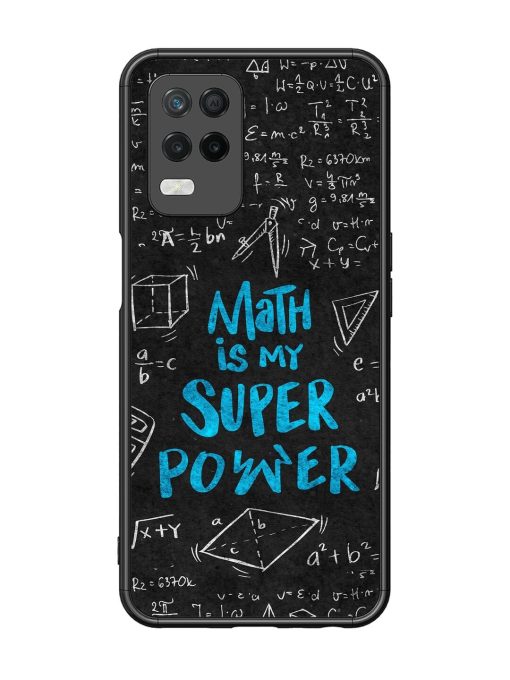 Math Magic Glossy Soft Edge Case for Realme 8 (5G) Chachhi