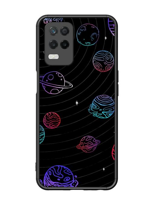 Cosmic Ballet Glossy Soft Edge Case for Realme 8 (5G) Chachhi