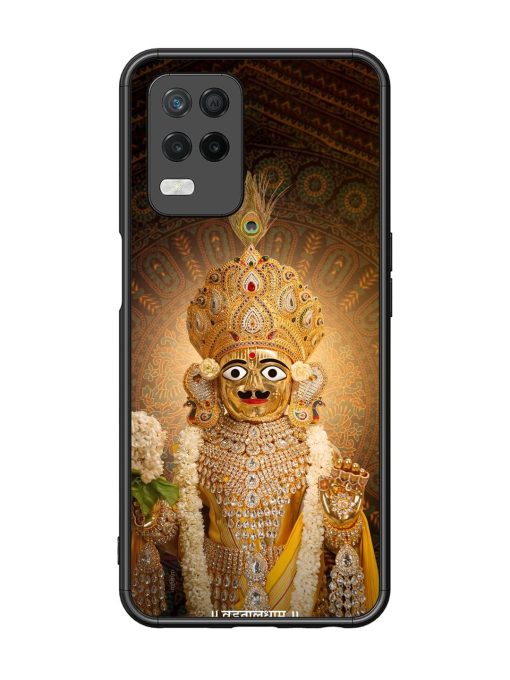 Hare Krishna Maharaj Glossy Soft Edge Case for Realme 8 (5G) Chachhi