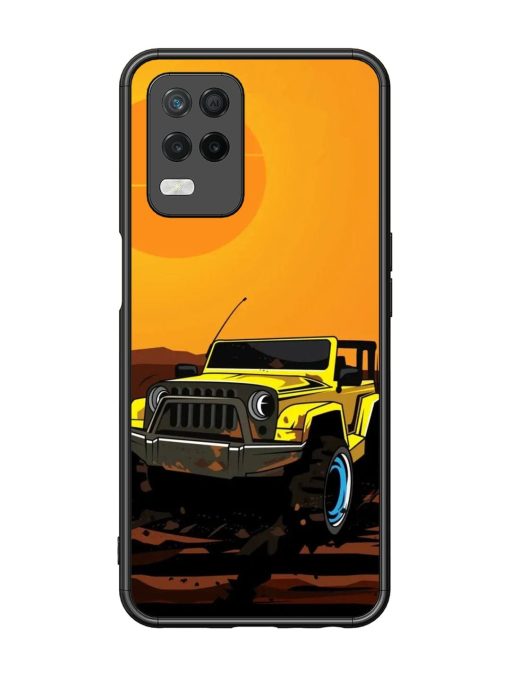 Sunset Cruise Glossy Soft Edge Case for Realme 8 (5G) Chachhi