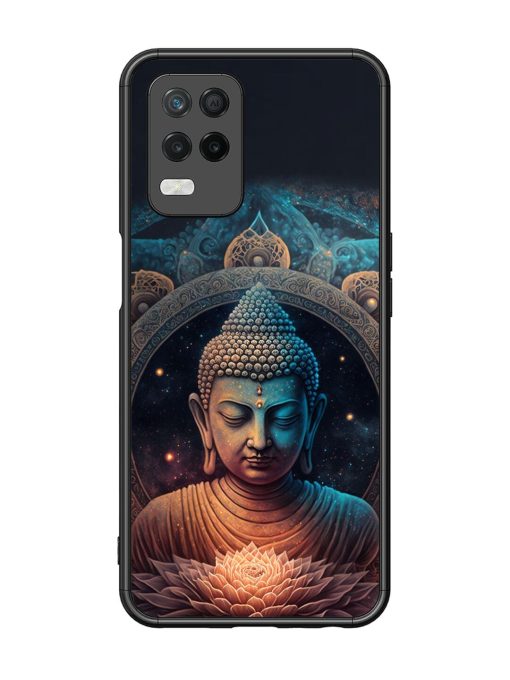 The Buddha Art Glossy Soft Edge Case for Realme 8 (5G) Chachhi