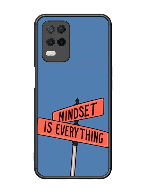 Mindset Matters Glossy Soft Edge Case for Realme 8 (5G) Chachhi