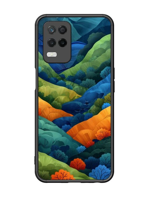 Serene Summits Glossy Soft Edge Case for Realme 8 (5G) Chachhi