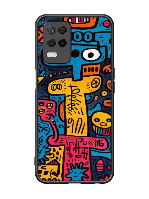 Doodletopia Glossy Soft Edge Case for Realme 8 (5G) Chachhi