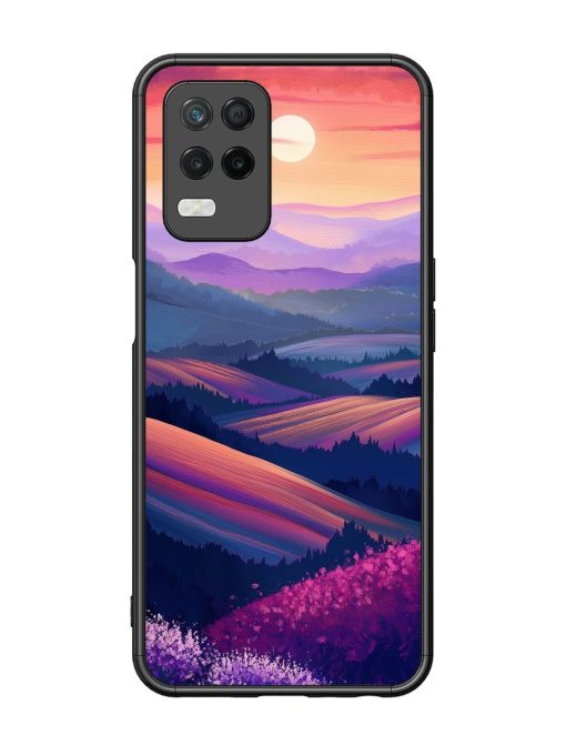 Twilight'S Embrace Glossy Soft Edge Case for Realme 8 (5G) Chachhi