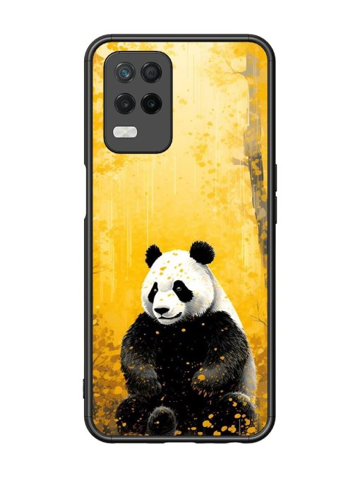 Golden Solitude Glossy Soft Edge Case for Realme 8 (5G) Chachhi