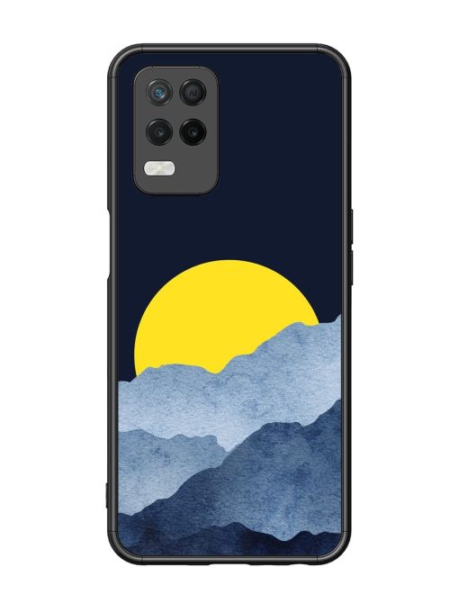 Golden Hour Horizon Glossy Soft Edge Case for Realme 8 (5G) Chachhi