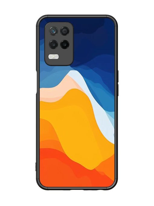 Liquid Landscape Glossy Soft Edge Case for Realme 8 (5G) Chachhi