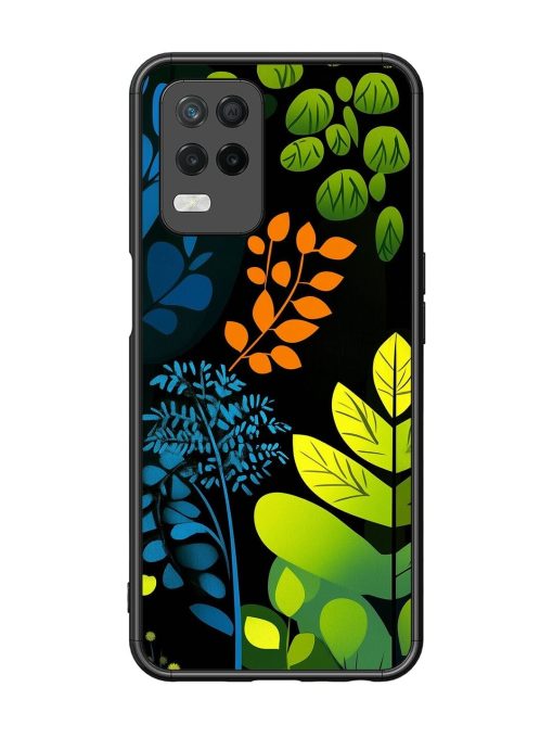 Midnight Garden Glossy Soft Edge Case for Realme 8 (5G) Chachhi