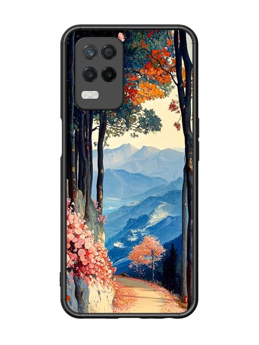 Mountainside Serenity Glossy Soft Edge Case for Realme 8 (5G) Chachhi