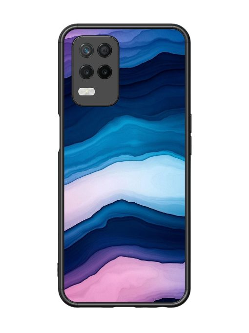 Oceanic Layers Glossy Soft Edge Case for Realme 8 (5G)