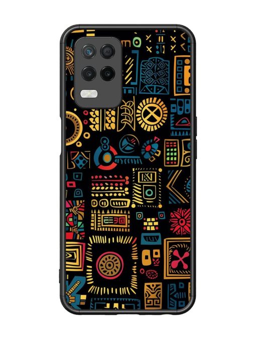 Tribal Tapestry Glossy Soft Edge Case for Realme 8 (5G) Chachhi