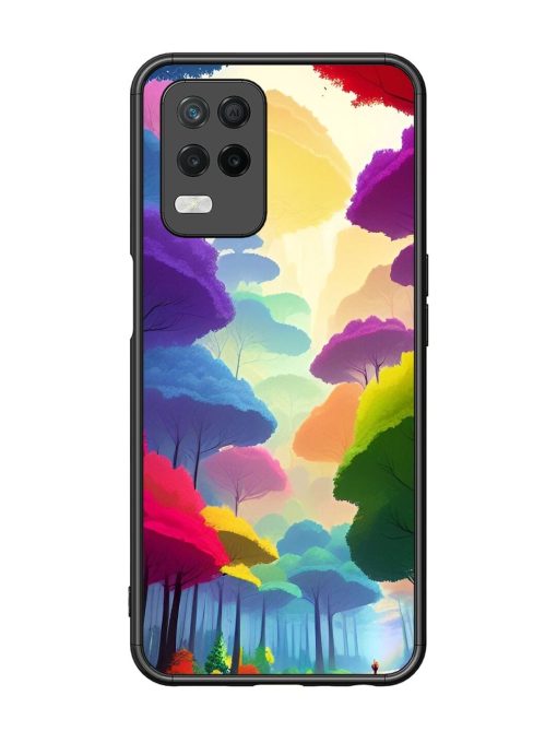 Rainbow Road Glossy Soft Edge Case for Realme 8 (5G)