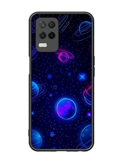 Neon Cosmos Glossy Soft Edge Case for Realme 8 (5G)