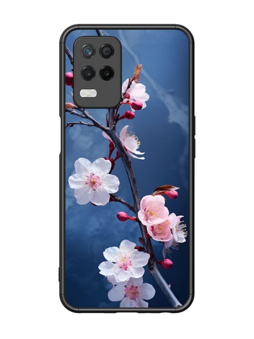 Delicate Blossoms Glossy Soft Edge Case for Realme 8 (5G) Chachhi