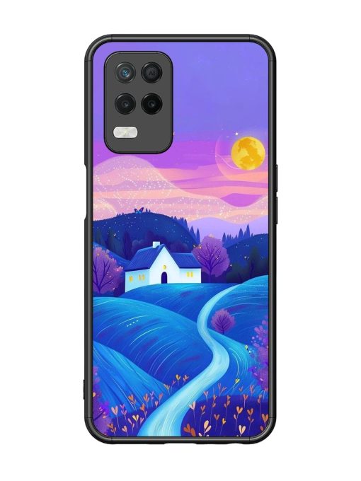 Moonlit Meadow Glossy Soft Edge Case for Realme 8 (5G) Chachhi