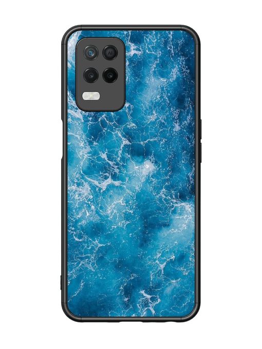 Oceanic Abyss Glossy Soft Edge Case for Realme 8 (5G) Chachhi