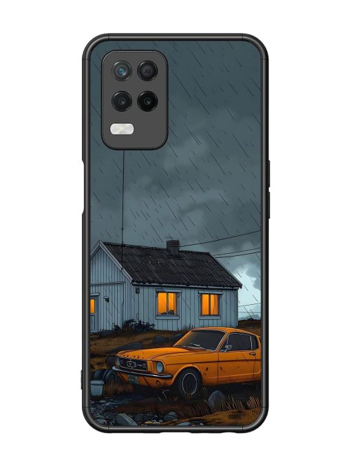 Rainy Day Retreat Glossy Soft Edge Case for Realme 8 (5G) Chachhi