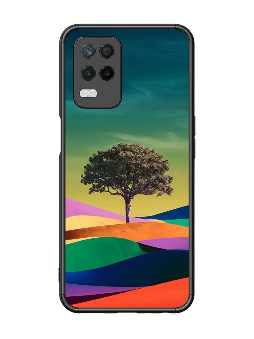 Rainbow'S Lone Sentinel Glossy Soft Edge Case for Realme 8 (5G) Chachhi