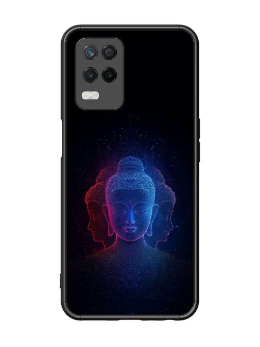 Neon Nirvana Glossy Soft Edge Case for Realme 8 (5G) Chachhi