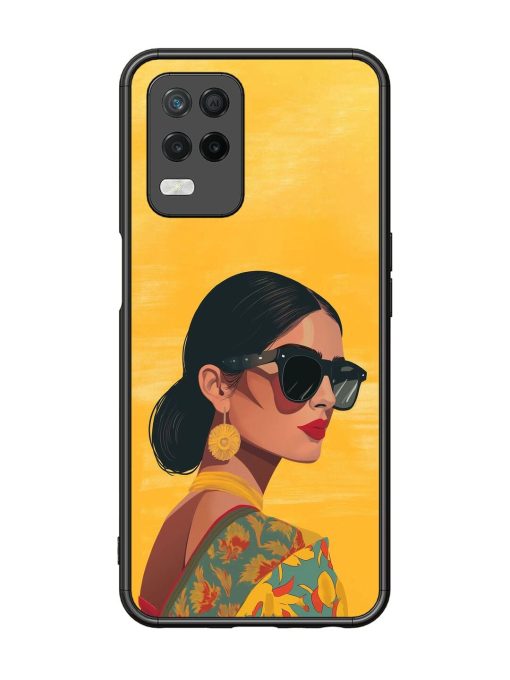 Neon Nightscape Glossy Soft Edge Case for Realme 8 (5G) Chachhi