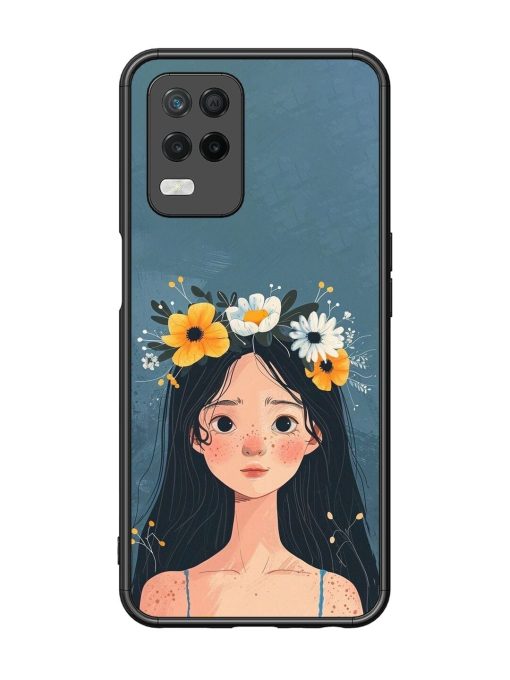 Gurl Art Glossy Soft Edge Case for Realme 8 (5G) Chachhi