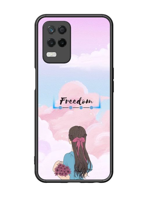 Skyward Dreams Glossy Soft Edge Case for Realme 8 (5G) Chachhi