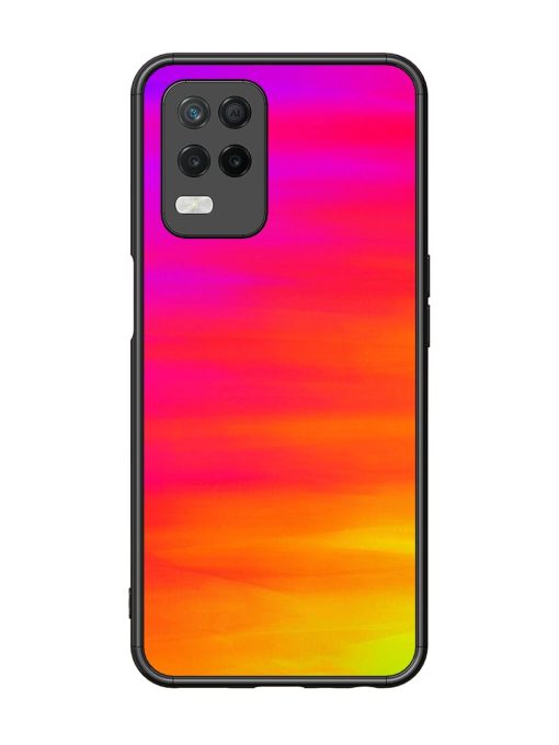 Neon Horizon Glossy Soft Edge Case for Realme 8 (5G) Chachhi