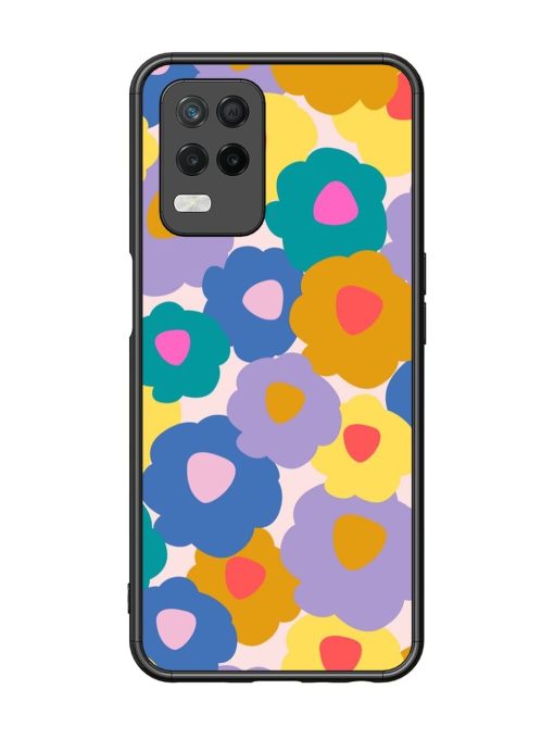 Flower Power Glossy Soft Edge Case for Realme 8 (5G) Chachhi