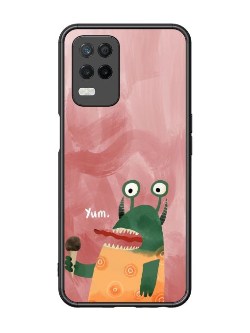 Hungry Monster Glossy Soft Edge Case for Realme 8 (5G)