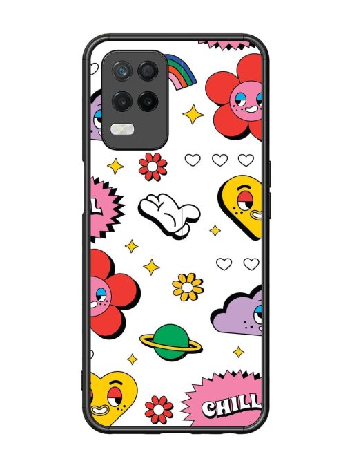 Whimsical Wonderland Glossy Soft Edge Case for Realme 8 (5G) Chachhi