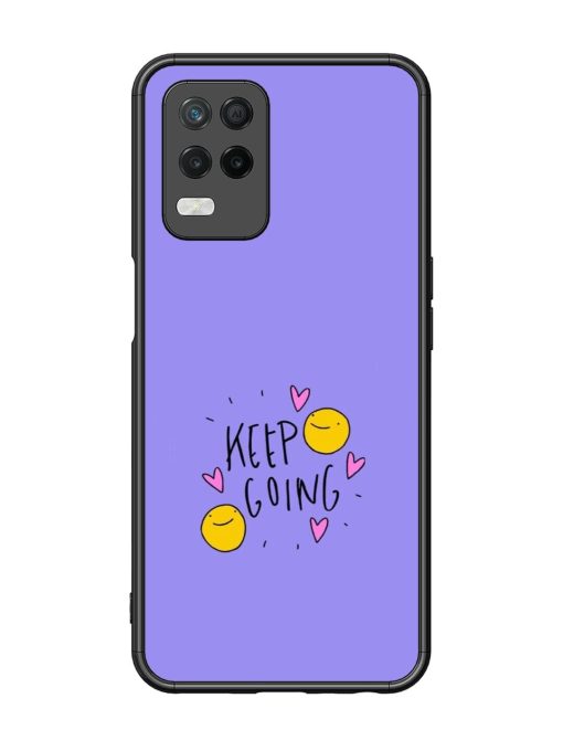 Smiling Through It All Glossy Soft Edge Case for Realme 8 (5G) Chachhi