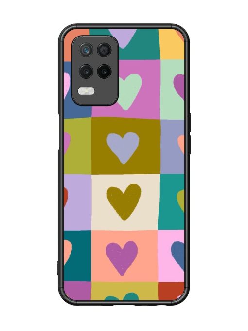 Box Of Hearts Glossy Soft Edge Case for Realme 8 (5G) Chachhi